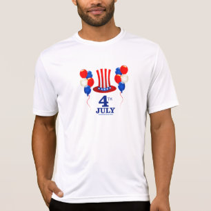 SlipperyJoe's 4 juli självständighetsdag klassisk T Shirt