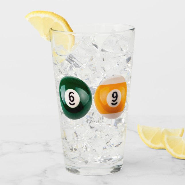 SlipperyJoes 69 hårda bassäng bord två miljarder b Glaskopp (Framsida Ice)