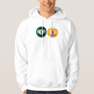 SlipperyJoes 69 hårda bassäng bord två miljarder b Hoodie