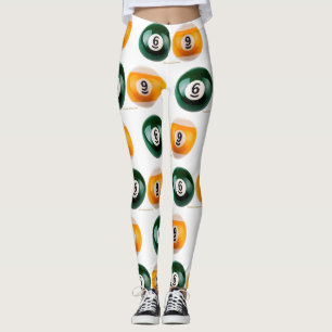 SlipperyJoes 69 hårda bassäng bord två miljarder b Leggings