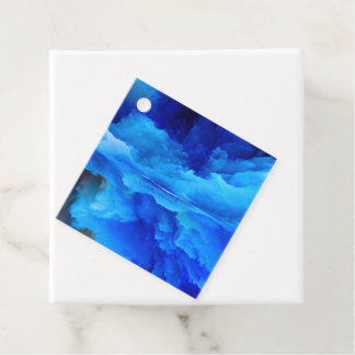 SlipperyJoe's abstrakt molngrafik färgstark surr Gåvor Etiketter