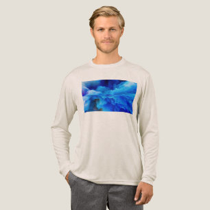 SlipperyJoe's abstrakt molngrafik färgstark surr T Shirt