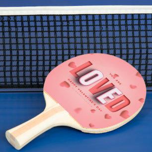 SlipperyJoes Alla hjärtans dags-gåvor romantisk to Pingisracket