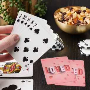 SlipperyJoes alla hjärtans dags-gåvor romantiska t Casinokort