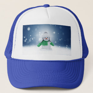 SlipperyJoes älskliga jul-snömannen karaktär Keps