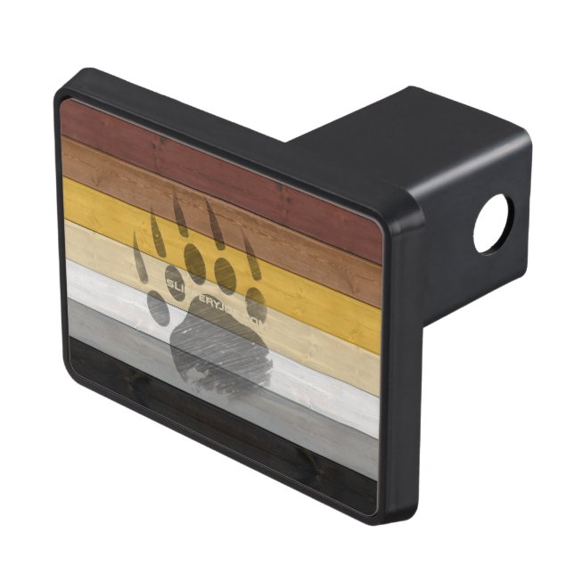 SlipperyJoe's artistic Bear Wood gay gifts Bear Br Dragkroksskydd (Topp Höger)