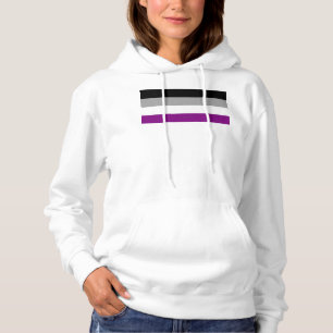 SlipperyJoes aseksualitetsstolthetsflagga betonar T Shirt