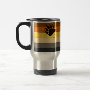 SlipperyJoe's Bear Pride flagga wooden golv strukt Resemugg