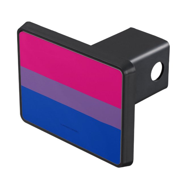 SlipperyJoe's Bisexual Pride Flagga lavender-rosa  Dragkroksskydd (Topp Höger)