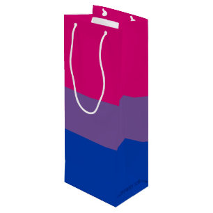 SlipperyJoe's Bisexuella Pride Flag färger magenta