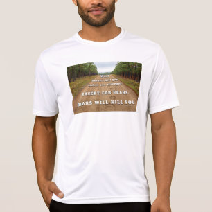 SlipperyJoes björnar kommer att döda dig tassavtry T Shirt