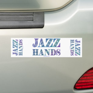 SlipperyJoe's Broadway-musikal Jazz Hands queer ka Bildekal