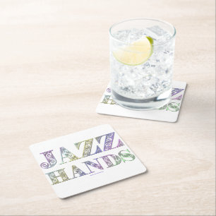 SlipperyJoe's Broadway-musikal Jazz Hands queer ka Underlägg Papper Kvadrat