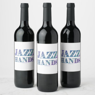 SlipperyJoe's Broadway-musikal Jazz Hands queer ka Vinflaska Etikett
