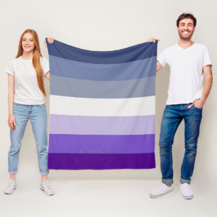 SlipperyJoe's Butch Lesbiska Prideflagga represent Fleecefilt