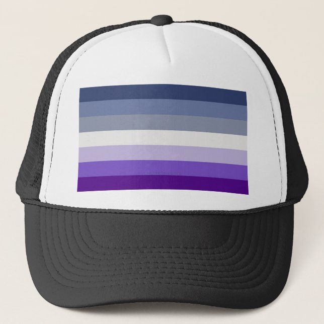 SlipperyJoe's Butch Lesbiska Prideflagga represent Keps (Framsida)