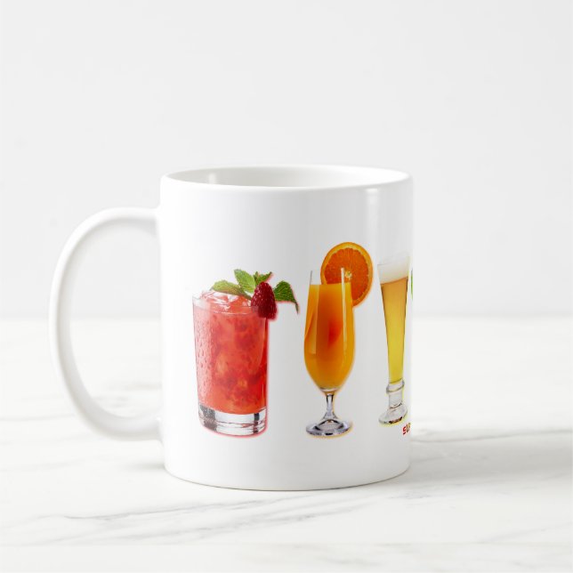 SlipperyJoe's cheers alkoholcocktails HGBTQIA gay Kaffemugg (Vänster)