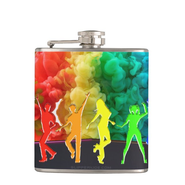 SlipperyJoe's Dancing Pride Shadows gay gifts art Fickplunta (Framsidan)