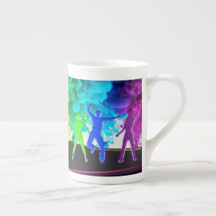 SlipperyJoe's Dancing Pride Shadows gay gifts arti Benporslin Mugg
