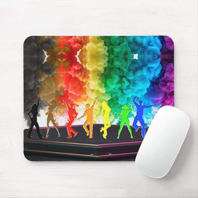 SlipperyJoe's Dancing Pride Shadows gay gifts arti Musmatta (Med mus)