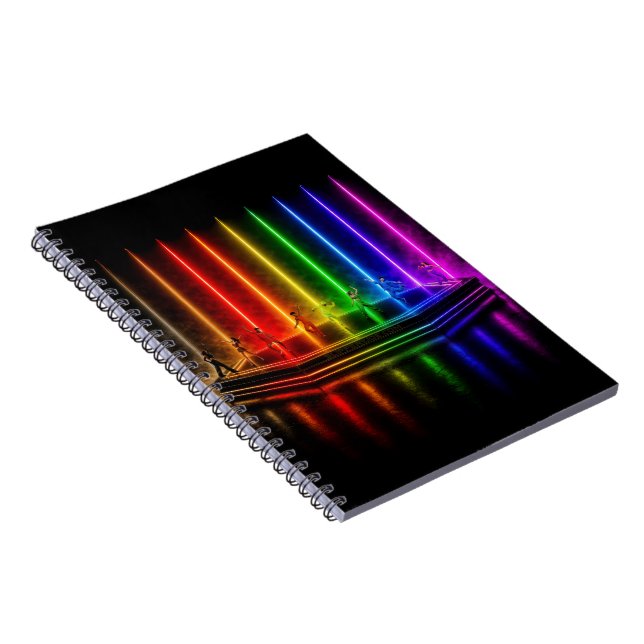 SlipperyJoes danframträdande som firar Pride  Anteckningsbok (Högra Sidan)