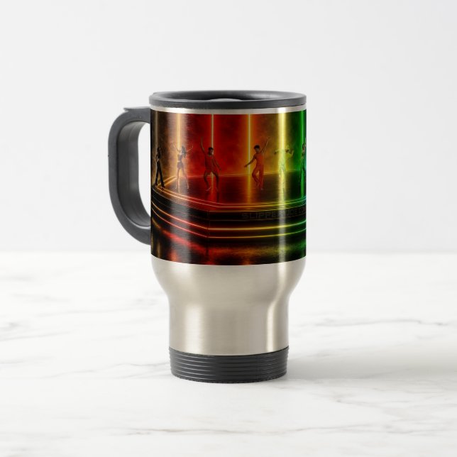 SlipperyJoe's danstillställning firar Pride Resemugg (Framsida vänster)