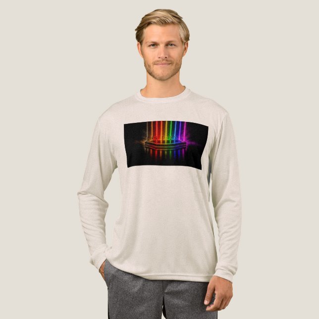 SlipperyJoe's danstillställning firar Pride  T Shirt (Hel framsida)