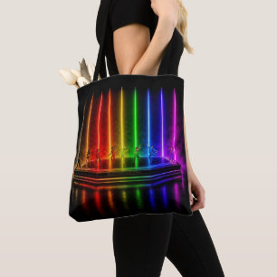 SlipperyJoes dansuppträdande som firar Pride Tygkasse