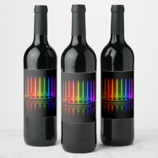 SlipperyJoes dansuppträdande som firar Pride  Vinflaska Etikett