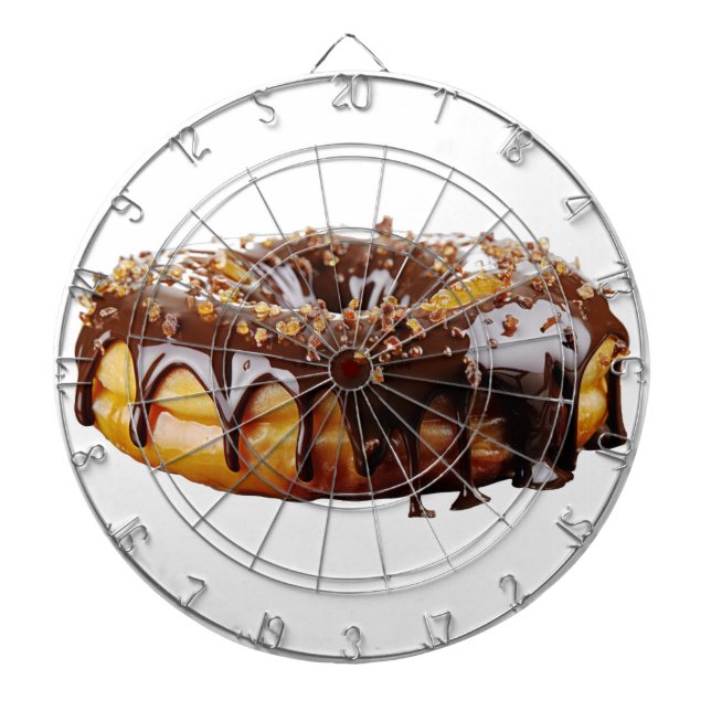 SlipperyJoe's decadent donut covered thick glossy  Darttavla (Framsidan)