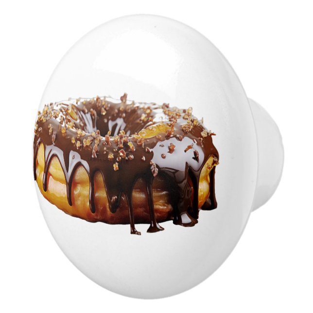 SlipperyJoe's dekadenta donut täckt tjock glansig  Knopp (Höger)