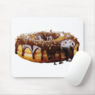 SlipperyJoe's dekadenta donut täckt tjock glansig Musmatta
