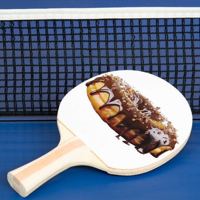 SlipperyJoe's dekadenta donut täckt tjock glansig  Pingisracket (Insitu)