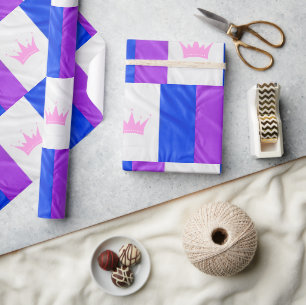 SlipperyJoe's dragkultur stolthet flagga lila ande Presentpapper