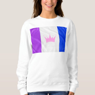 SlipperyJoe's dragkultur stolthet flagga lila ande T Shirt