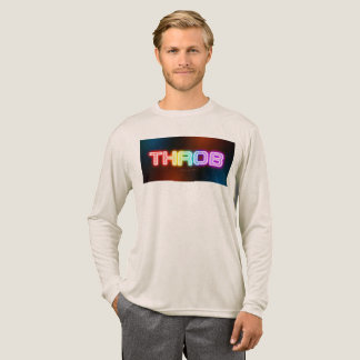 SlipperyJoe's dunkande regnbåg-lik gradient tjock  T Shirt