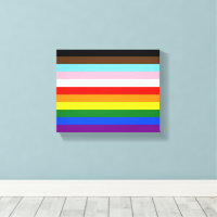 SlipperyJoe's Elva Stripe Pride Flag blandar Phil
