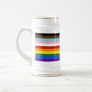 SlipperyJoe's Elva Stripe Pride Flag blandar Phil Sejdel