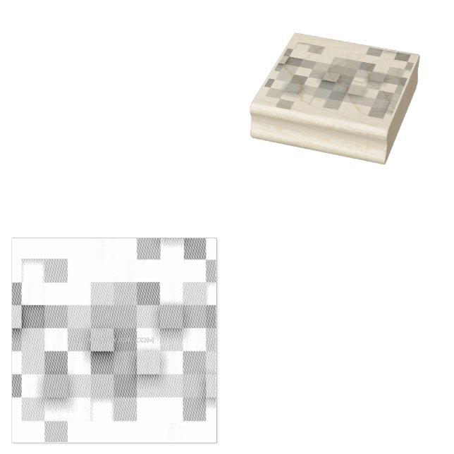 SlipperyJoe's färgar teckningsmosaik, modern, tred Stämpel (Stämplad)