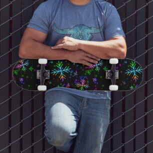 SlipperyJoe's festliga livliga julstämning Mini Skateboard Bräda 18,5 Cm