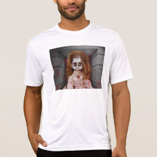 SlipperyJoe's gamle doll Happy halloween kräppig b T Shirt