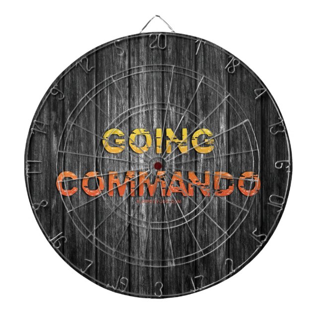 SlipperyJoe's går commando dive-bar energi råhet  Darttavla (Framsidan)