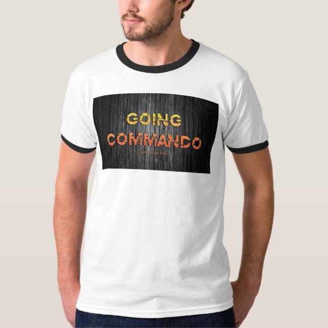 SlipperyJoe's går commando dive-bar energi råhet  T Shirt (Framsida)