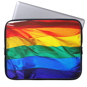 SlipperyJoes Gay pride-Flagga-pride färg rai Laptop Fodral
