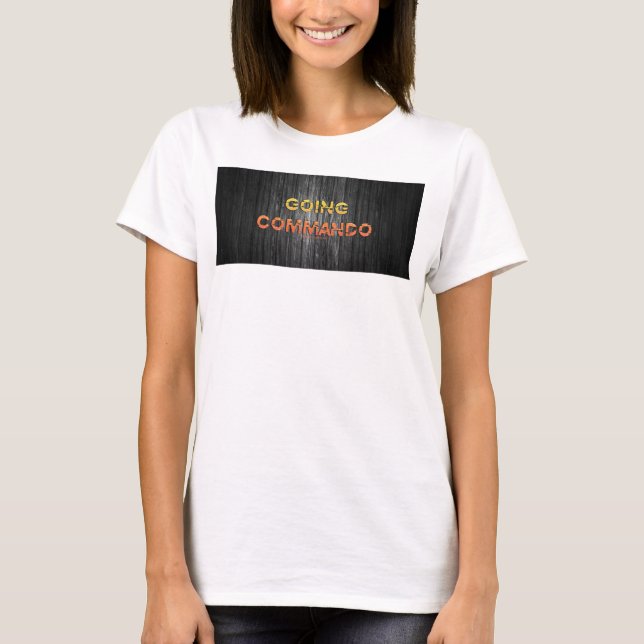 SlipperyJoes gör commando dive-bar energi råhet  T Shirt (Framsida)