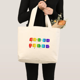 SlipperyJoes grova queerpop-typografi slangar Jumbo Tygkasse