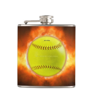 SlipperyJoes gula softboll eldboll flammor rasp Fickplunta
