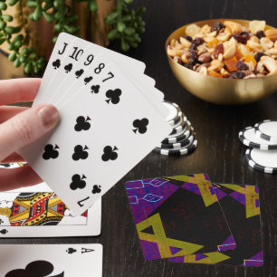SlipperyJoe's Hanukkah-tema bild gyllengul Casinokort