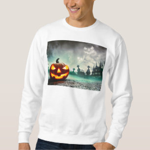 SlipperyJoes Happy halloween-pumpa ärr av HGBTQIA- Lång Ärmad Tröja