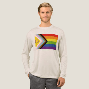 SlipperyJoe's Intersex stolthet flagga gul bakgrun T Shirt